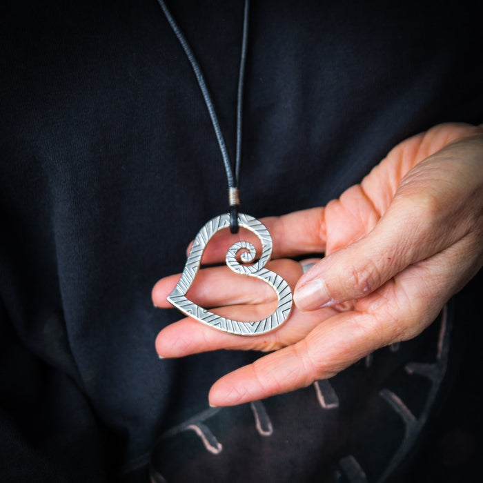 Laurel Burch Open Your Heart Necklace