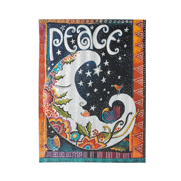 Laurel Burch Peaceful Moon 1000-Piece Puzzle
