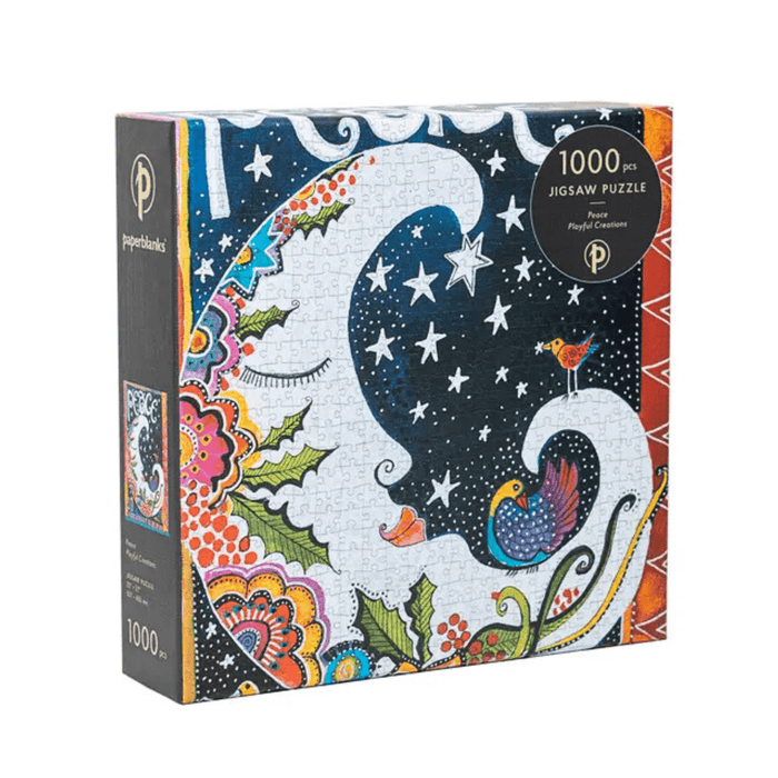 laurel burch Peaceful Moon 1000-Piece Puzzle