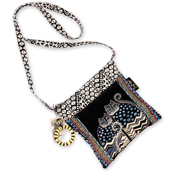 laurel burch Polka Dot Gatos Crossbody Bag