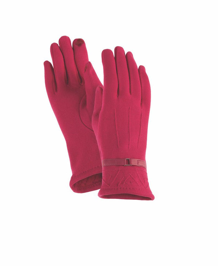 laurel burch Pop Stitch Touchscreen Gloves - Fuchsia
