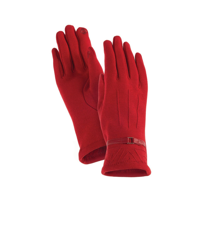 laurel burch Pop Stitch Touchscreen Gloves - Red