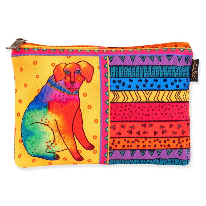 laurel burch Rainbow Dog Cosmetic Bag