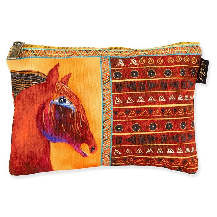 laurel burch Red Horse Cosmetic Bag
