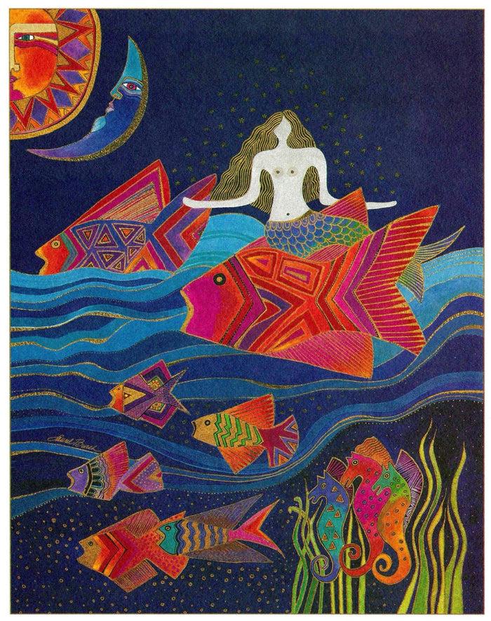 laurel burch Sea Goddess Print - 8" x 10"