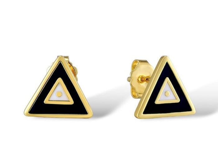 laurel burch Serenity Stud Earrings - Black