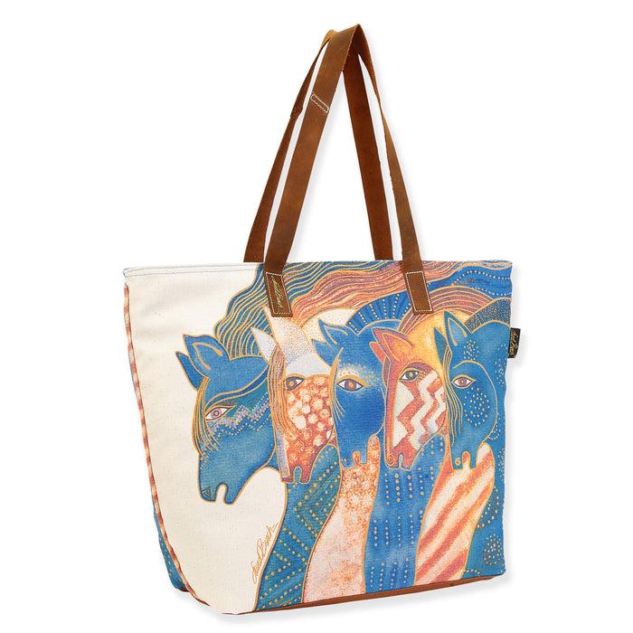 Laurel Burch Sky Mares Large Tote