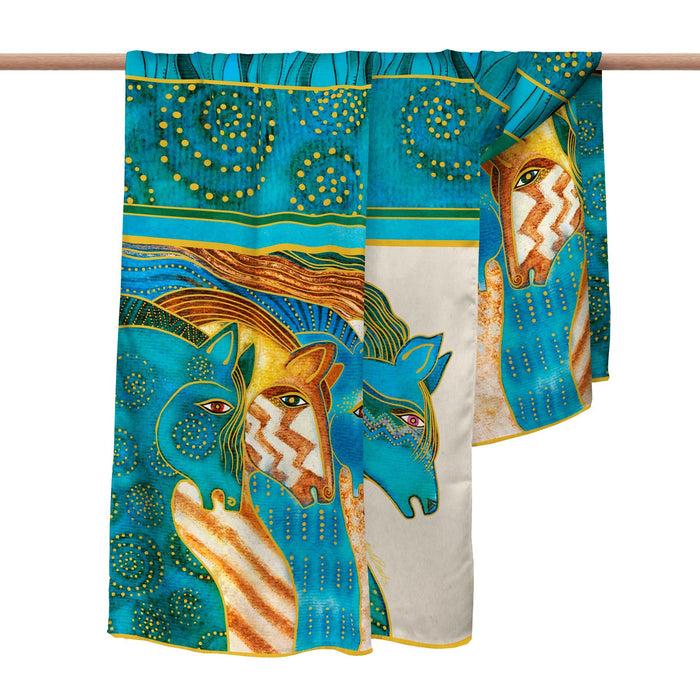 laurel burch Sky Mares Silky Oversized Shawl