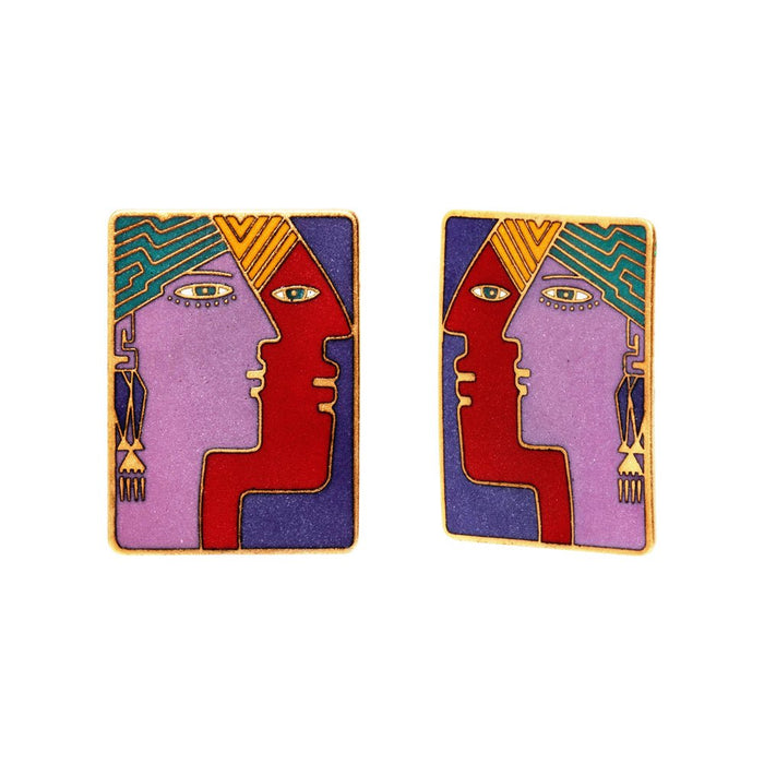 laurel burch Soulmates Vintage Earrings