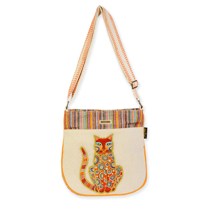 laurel burch Tabby Cat Medium Crossbody