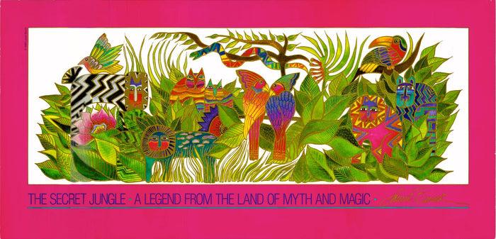 laurel burch The Secret Jungle Print - 13" x 27"