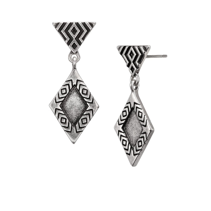 laurel burch Tribal Rain Dangle Earrings