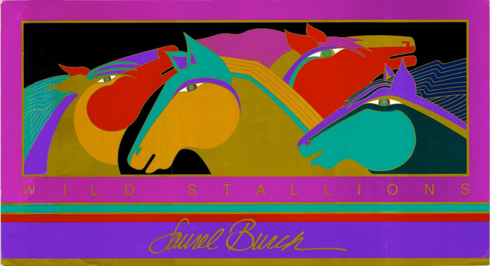 laurel burch Wild Stallion Print - 12" x 22"