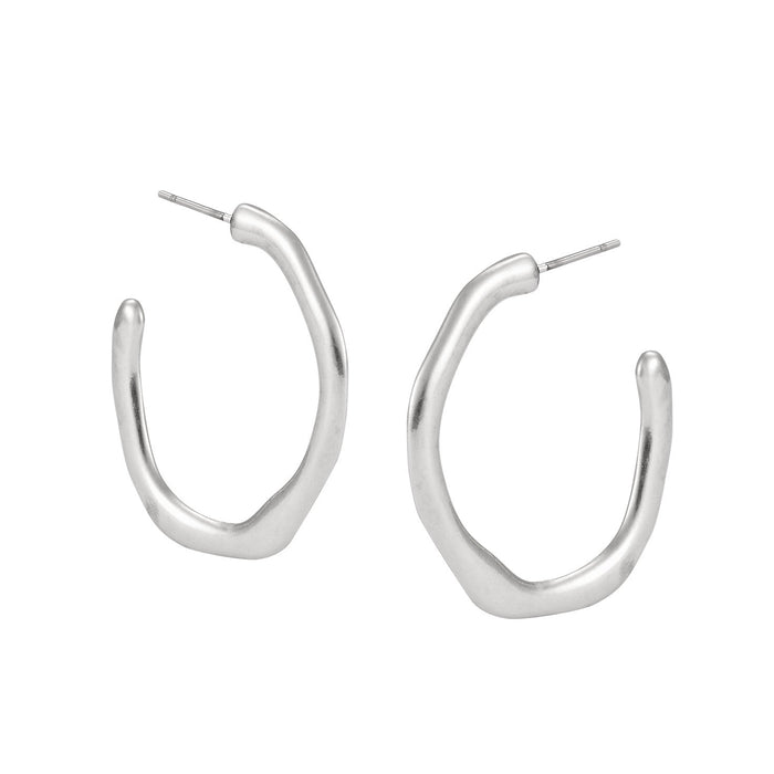 laurel burch Yelapa Hoop Earrings - Silver