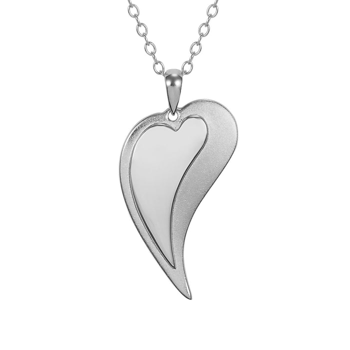 laurel burch Yin Heart Necklace - Sterling Silver