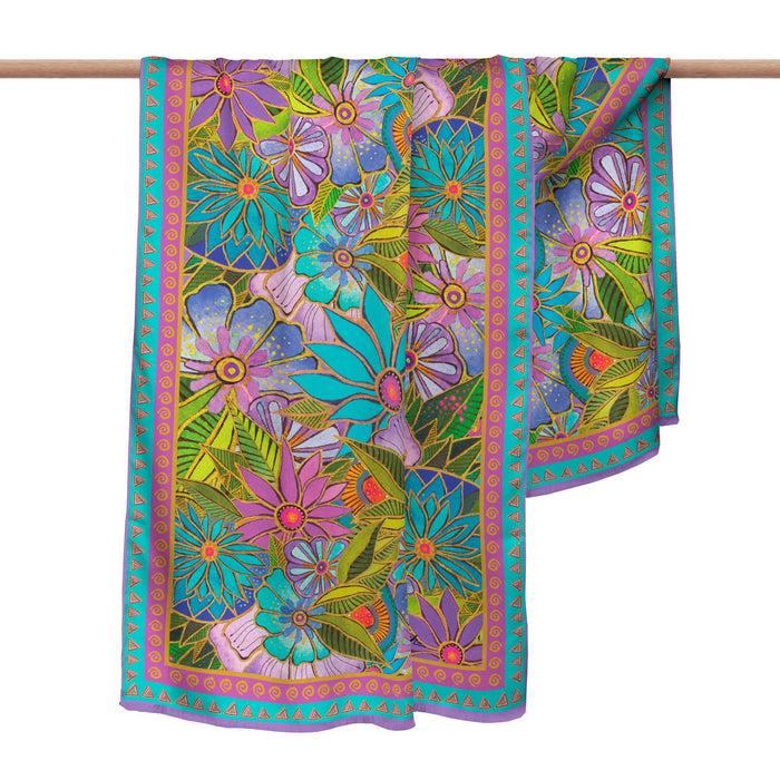 laurel burch Laurel's Florals Silky Oversized Shawl