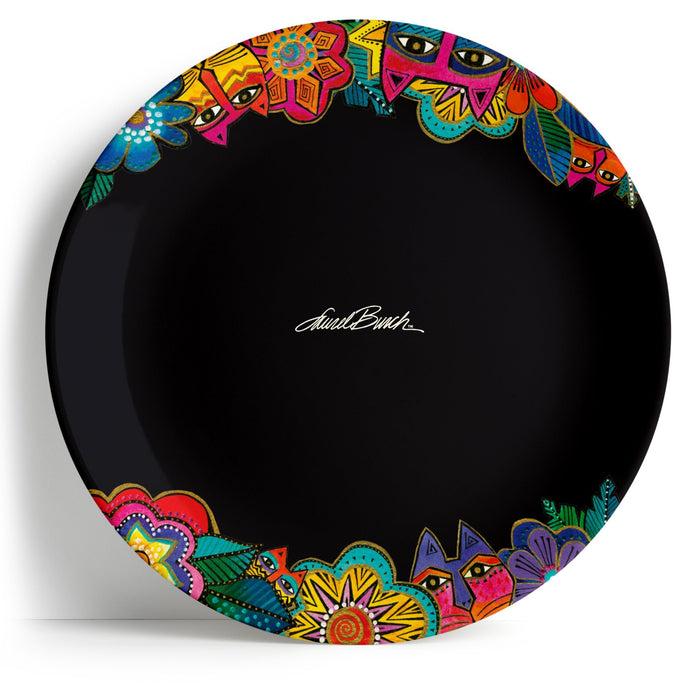 laurel burch Laurel's Garden Melamine Round Platter