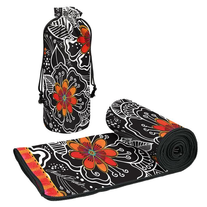 laurel burch Orange Blossoms Microfiber Beach Towel