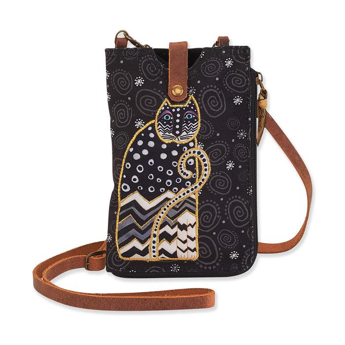 laurel burch Polka Dot Gatos Phone Storage Crossbody