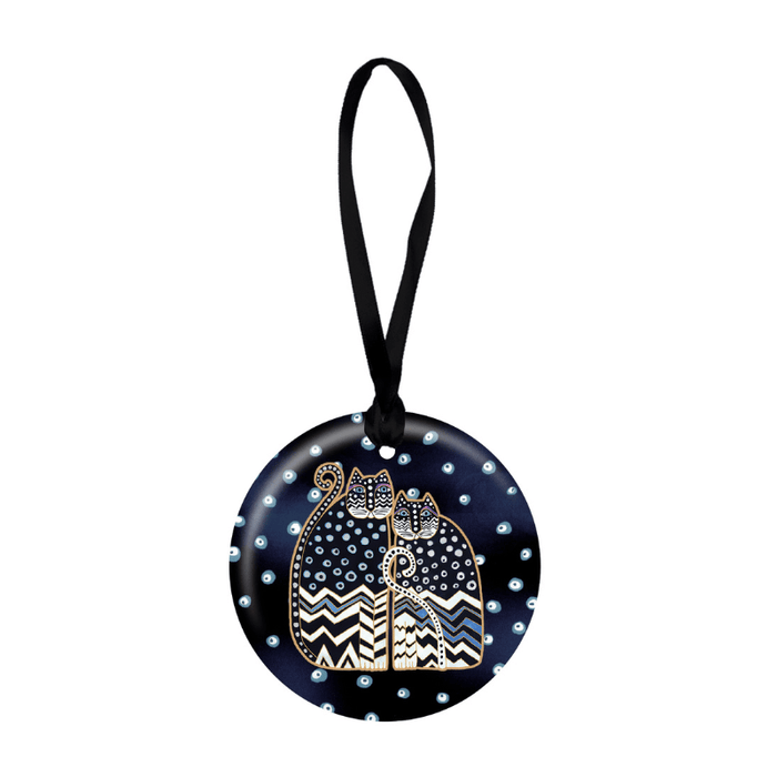 laurel burch Polka Dot Gatos Porcelain Keepsake Ornament