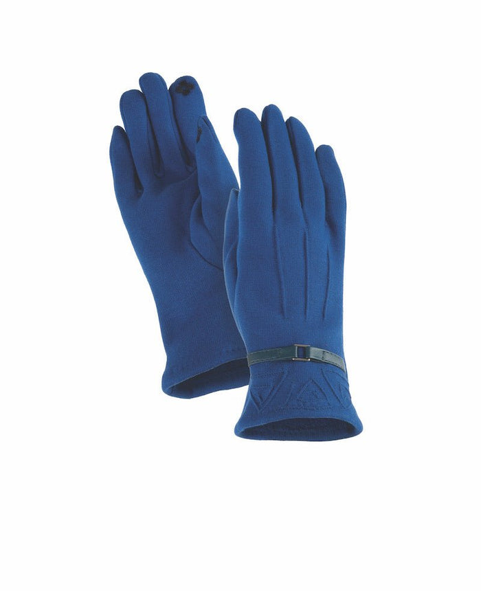 laurel burch Pop Stitch Touchscreen Gloves - Royal Blue