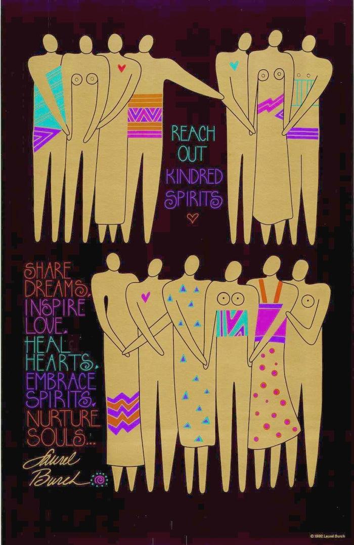laurel burch Share Dreams Inspire Love Print - 11" x 17"