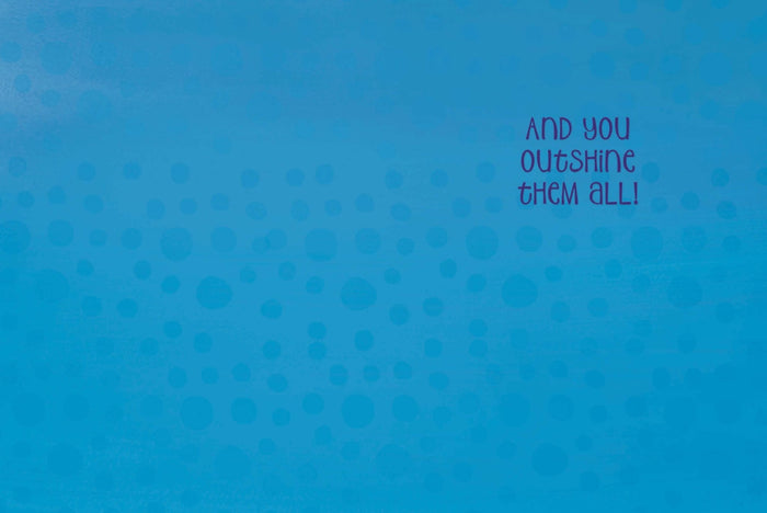 Laurel Burch Sparkles Of Life Friendship Card - Single