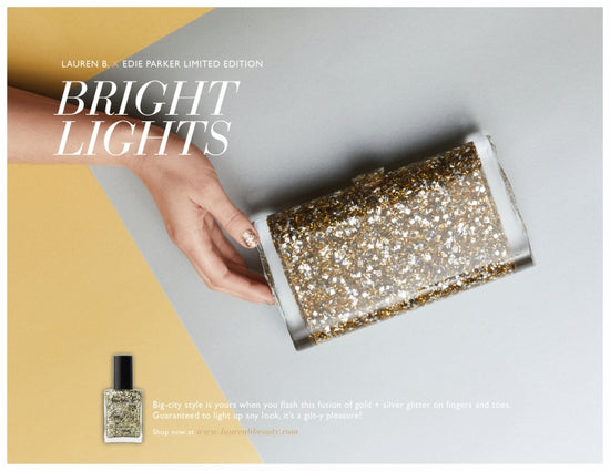 Lauren B. Beauty Bright Lights - Edie Parker X Lauren B. - 7 Free + Vegan Nail Polish