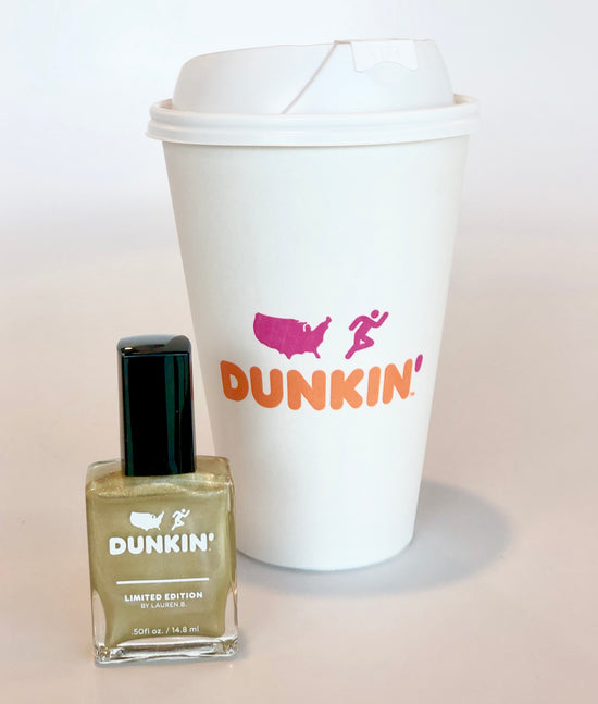 Lauren B. Beauty Glow Gold- Limited Edition Dunkin' Nail Polish