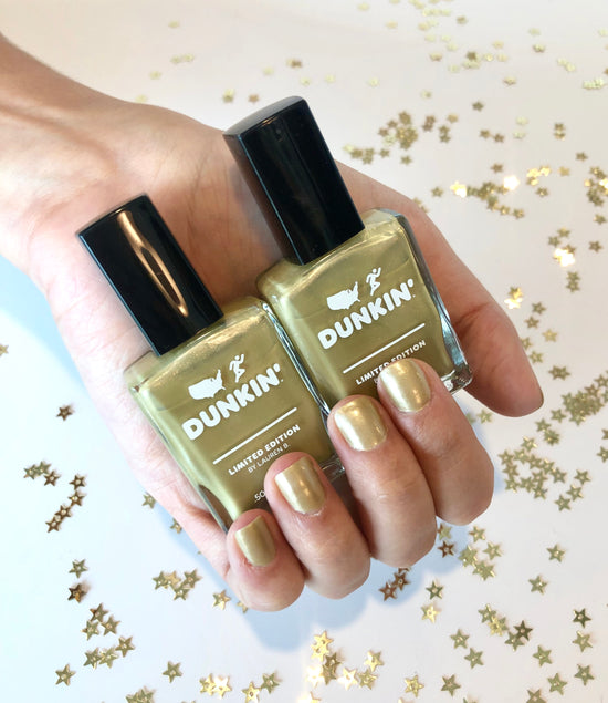 Lauren B. Beauty Glow Gold- Limited Edition Dunkin' Nail Polish