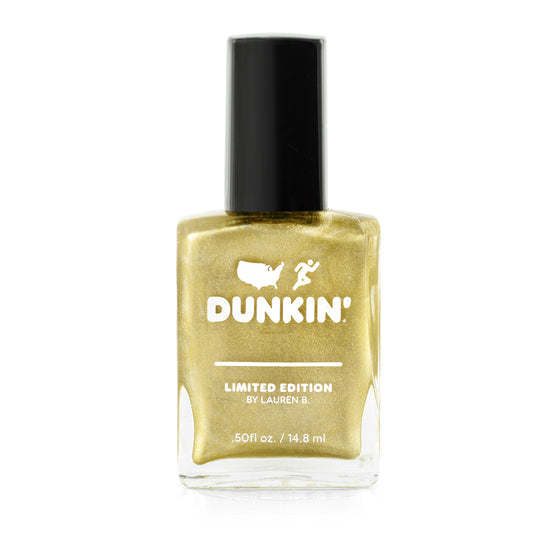 lauren b. beauty Glow Gold- Limited Edition Dunkin' Nail Polish lauren b. beauty Glow Gold- Limited Edition Dunkin' Nail Polish