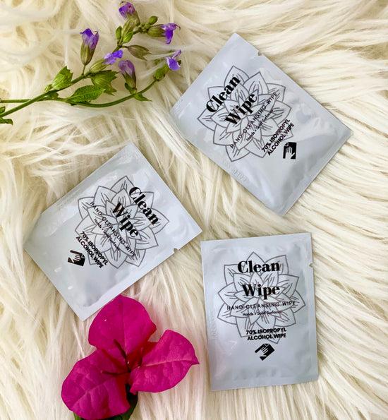Lauren B. Beauty Hand & Nail Cleansing Wipes Individually Packaged