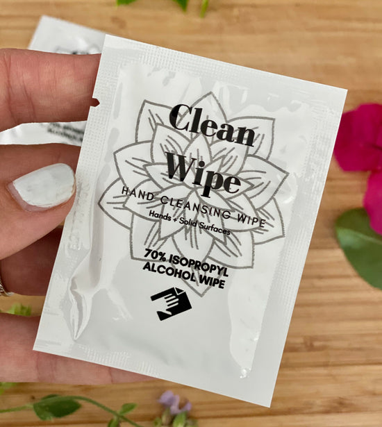 Lauren B. Beauty Hand & Nail Cleansing Wipes Individually Packaged