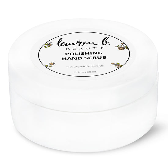 lauren b. beauty Polishing Hand Scrub- Organic & Vegan