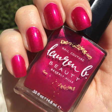 Lauren B. Beauty Rose Bowl - 7 Free + Vegan Nail Polish