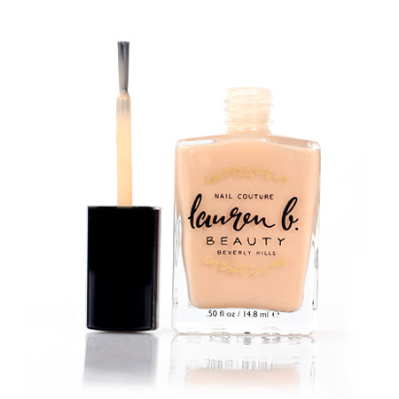 Lauren B. Beauty Nail Perfecter + Light Activated Gel-like Top Coat Set - 7 Free + Vegan Nail Polish