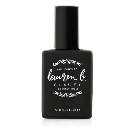 Lauren B. Beauty Nail Perfecter + Light Activated Gel-like Top Coat Set - 7 Free + Vegan Nail Polish