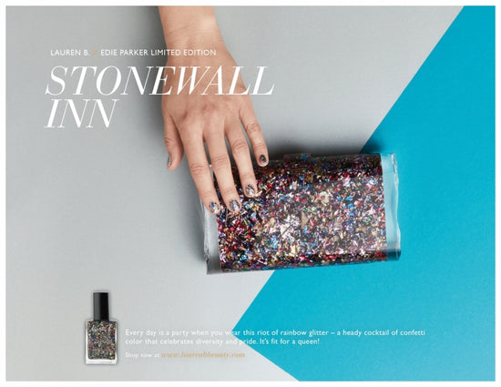 Lauren B. Beauty Stonewall Inn - Edie Parker X Lauren B. - 7 Free + Vegan Nail Polish