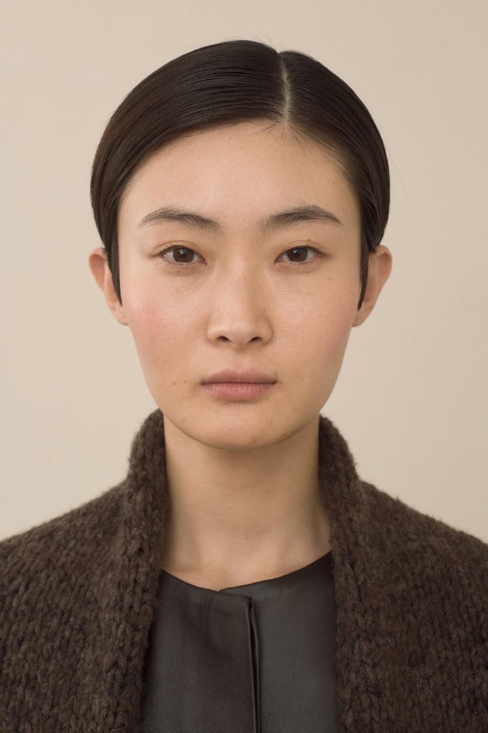 Lauren Manoogian HANDKNIT PAINT L/S COCOON BLACK PAINT