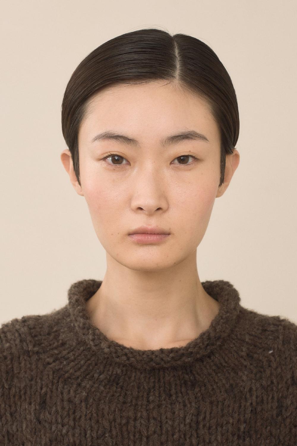 Lauren Manoogian HANDKNIT PAINT ROLLNECK BLACK PAINT