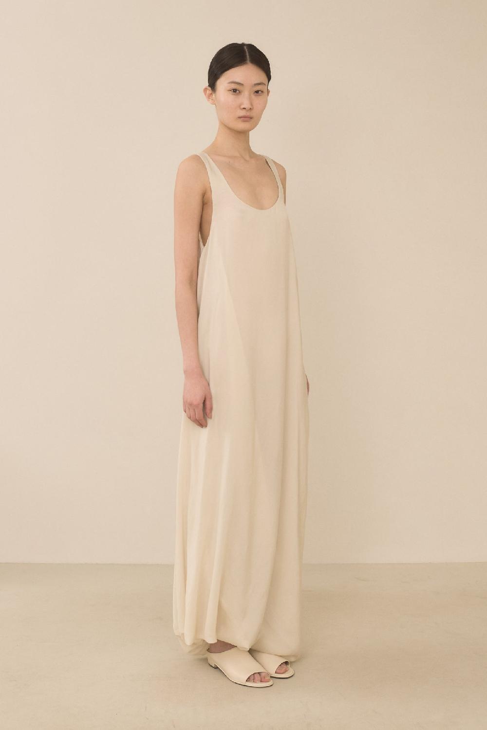 Lauren Manoogian BALLOON DRESS IVORY