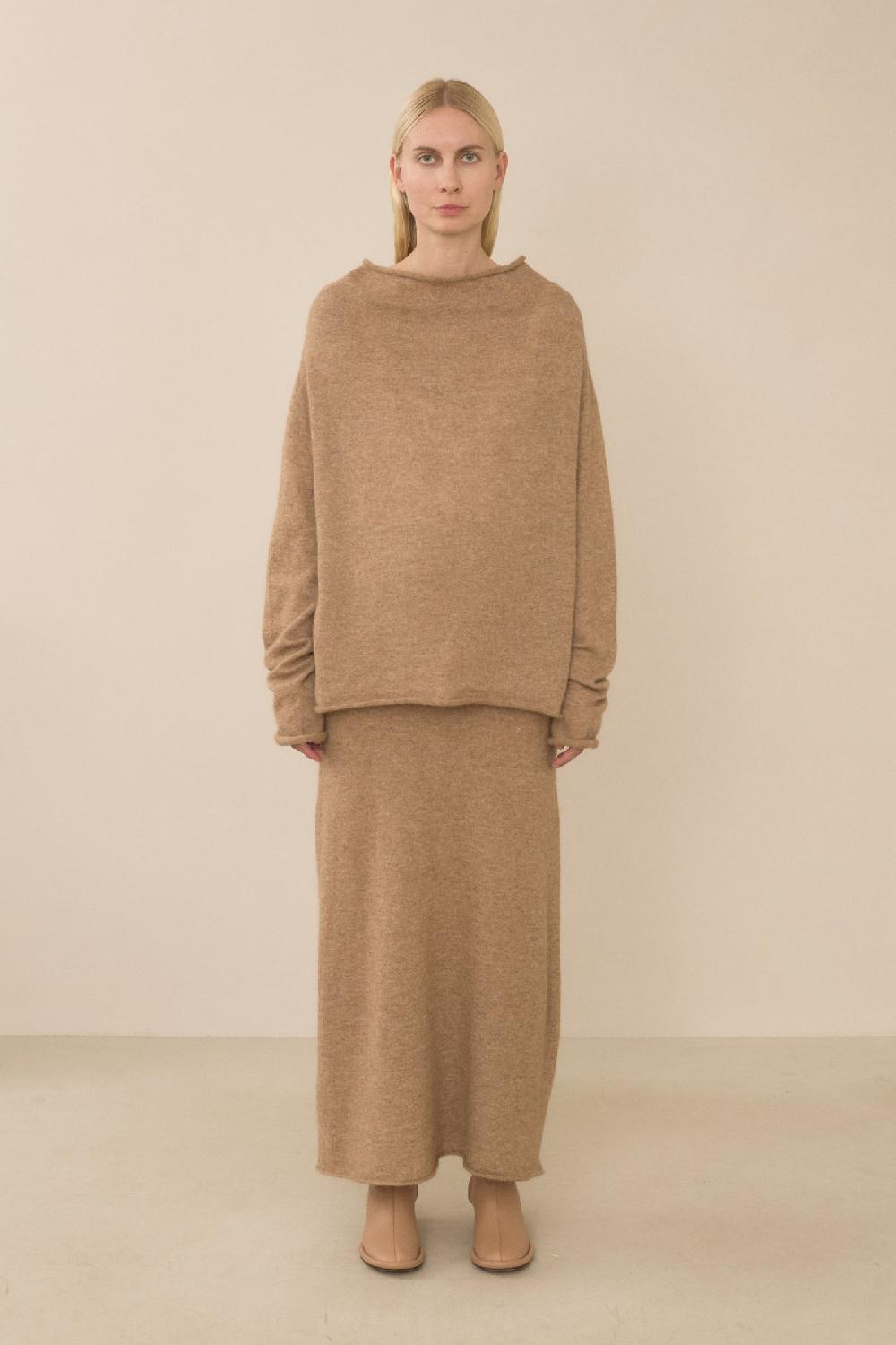 Lauren Manoogian BELL SKIRT CAMEL