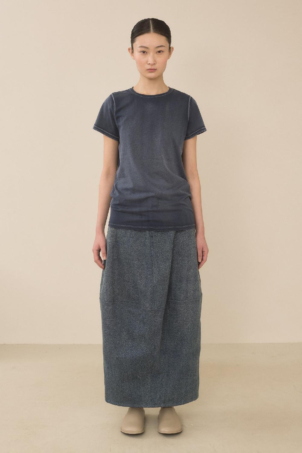 Lauren Manoogian BIAS BABY TEE INDIGO