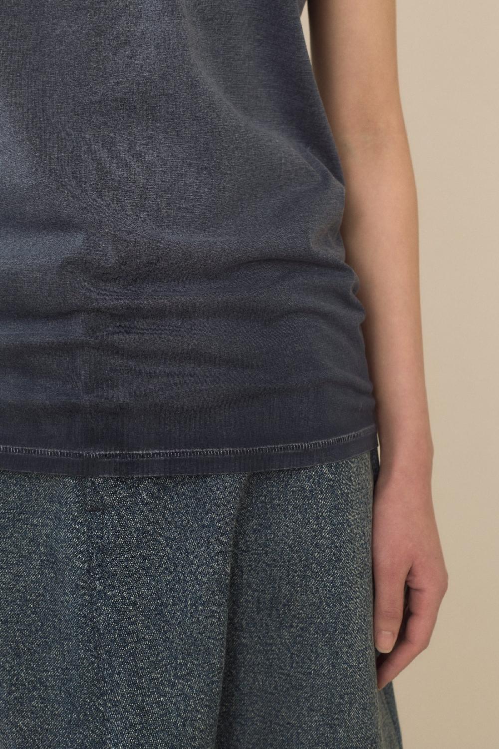 Lauren Manoogian BIAS BABY TEE INDIGO