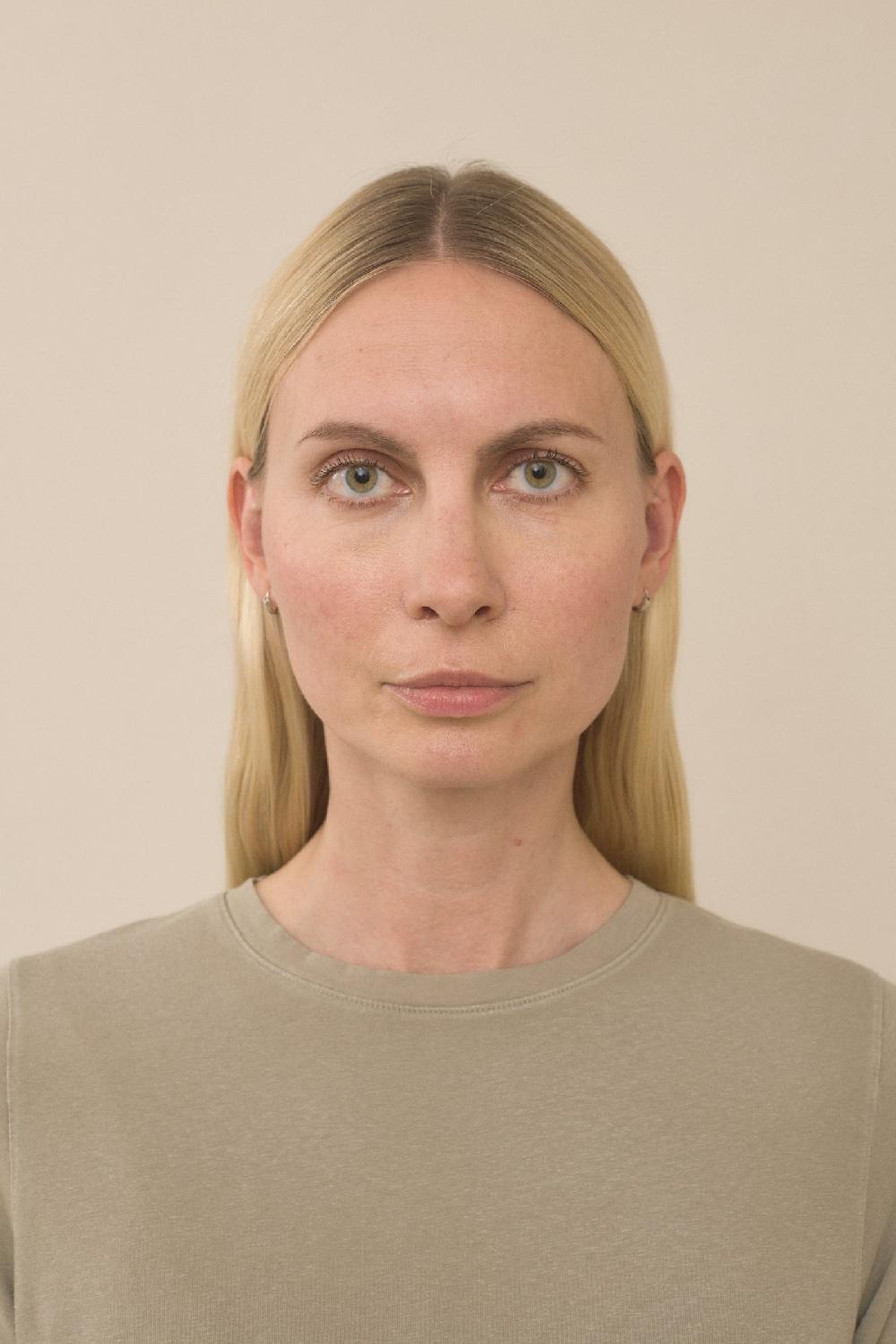 Lauren Manoogian BIAS BABY TEE WASHED CLAY