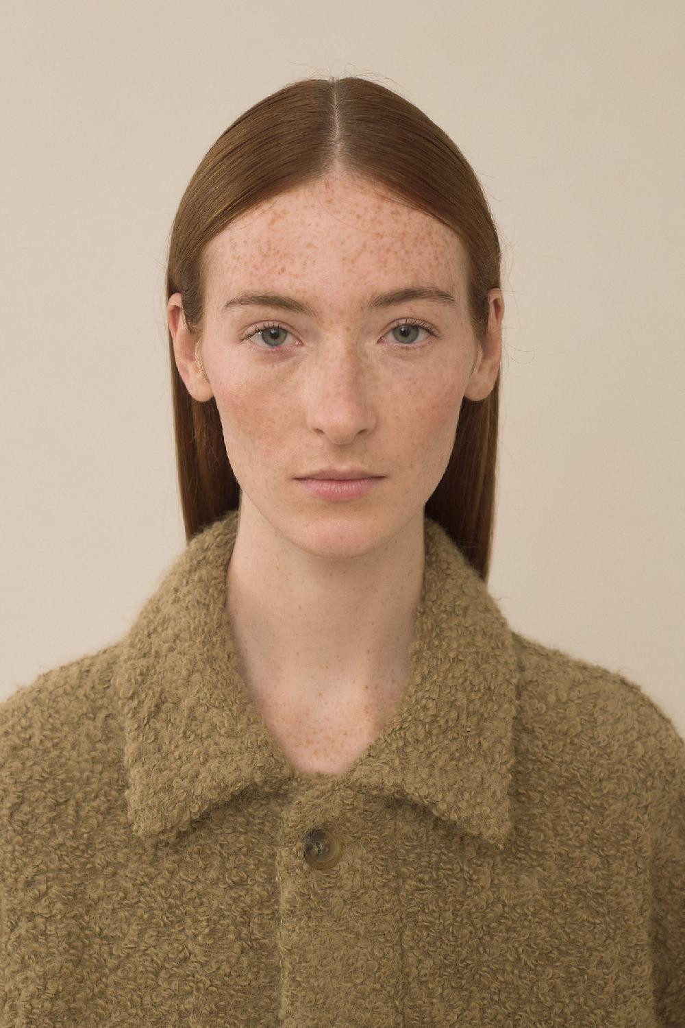 Lauren Manoogian BOUCLE COAT CEDAR