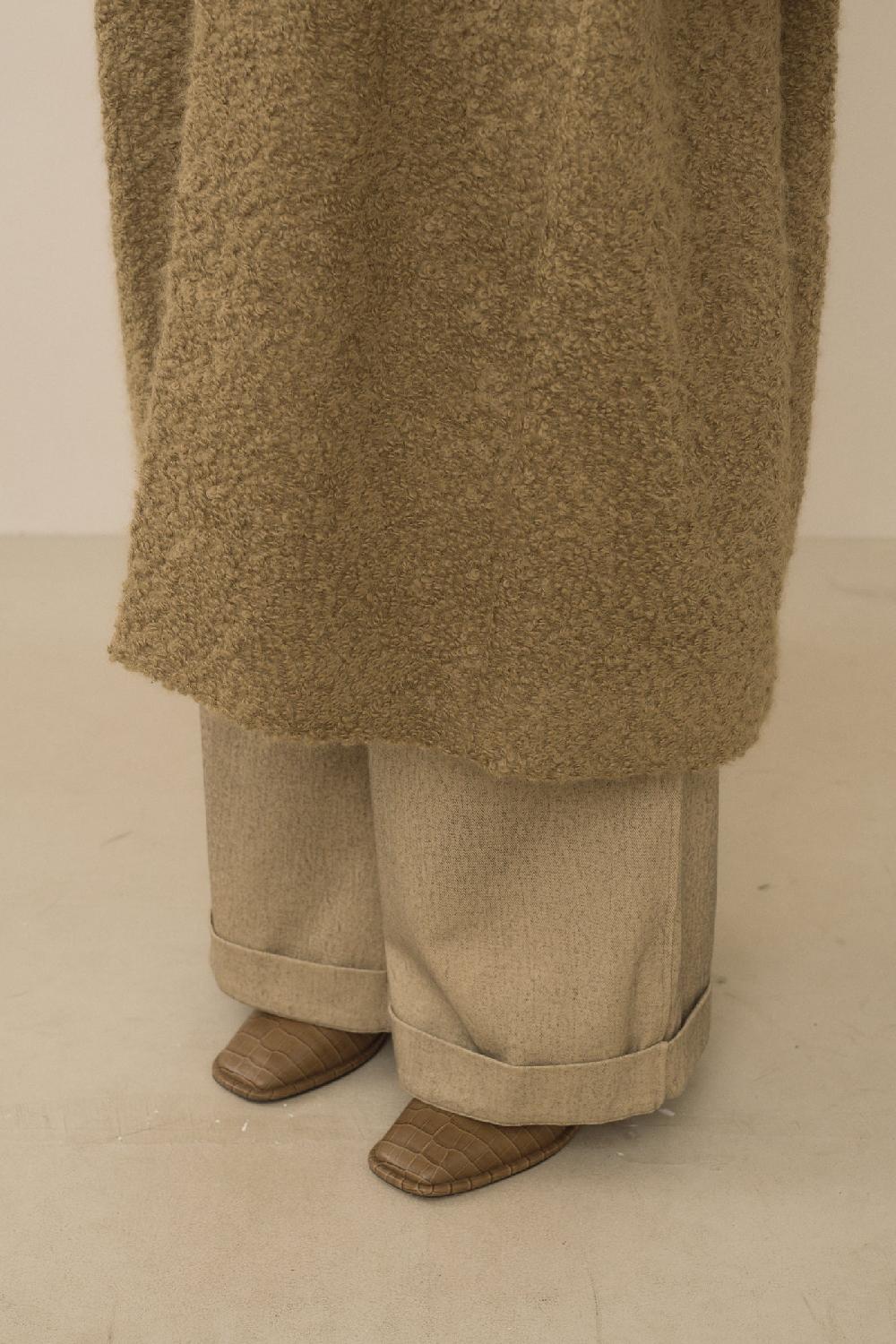 Lauren Manoogian BOUCLE COAT CEDAR