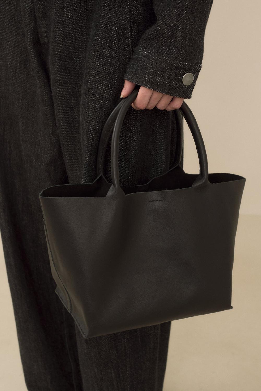 Lauren Manoogian BOX TOTE BLACK