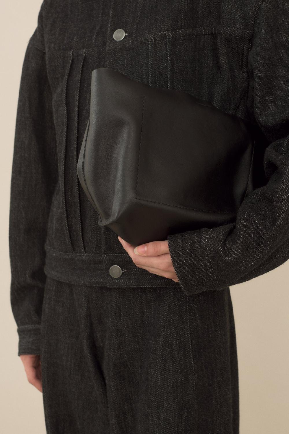 Lauren Manoogian BOX TOTE BLACK