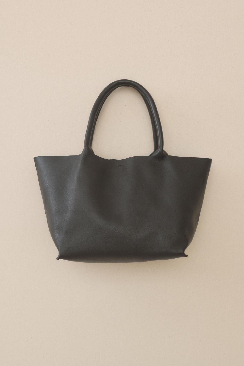lauren manoogian BOX TOTE BLACK